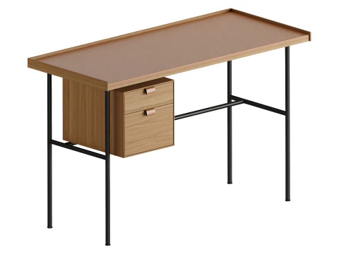KUTXA Desk by TREKU 3D Model