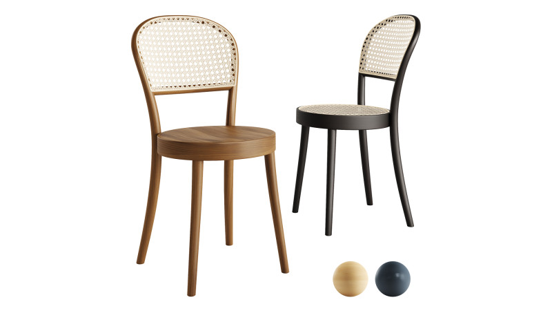 314 Chair by TON Modelo 3D .c4d .max .obj .3ds .fbx .stl .blend 