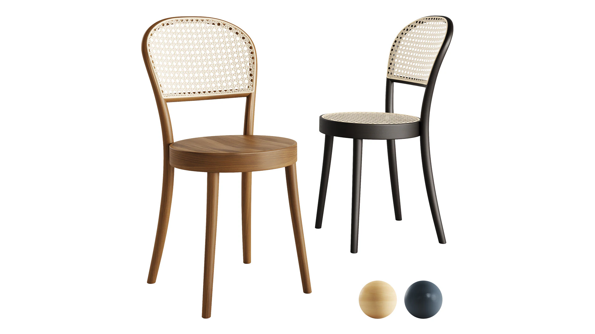 314 Chair by TON 3D Model .c4d .max .obj .3ds .fbx .stl .blend 