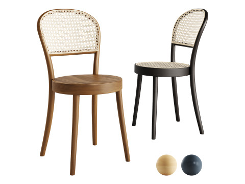 314 Chair by TON 3Dモデル