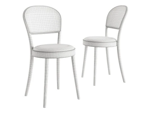 314 Chair by TON 3D Model