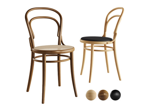 14 Chair by TON 3Dモデル