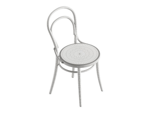 14 Chair by TON Modèle 3D