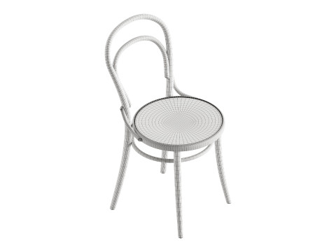 14 Chair by TON Modèle 3D