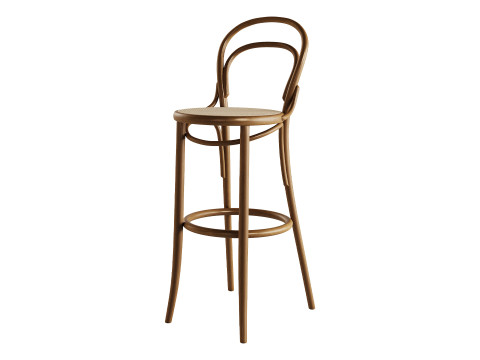 14 Barstool by TON 3D-Modell