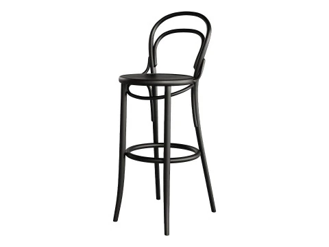 14 Barstool by TON 3D Model