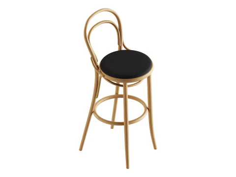 14 Barstool by TON 3D Model