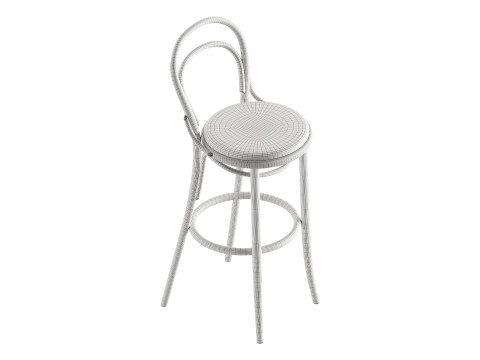 14 Barstool by TON 3D-Modell