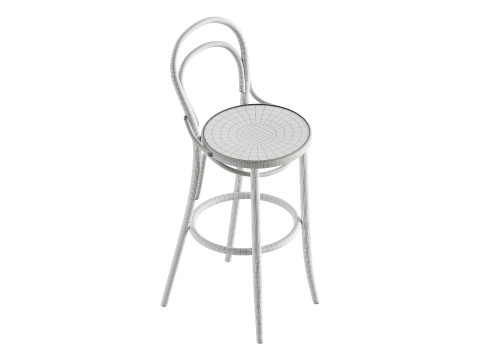 14 Barstool by TON 3D-Modell