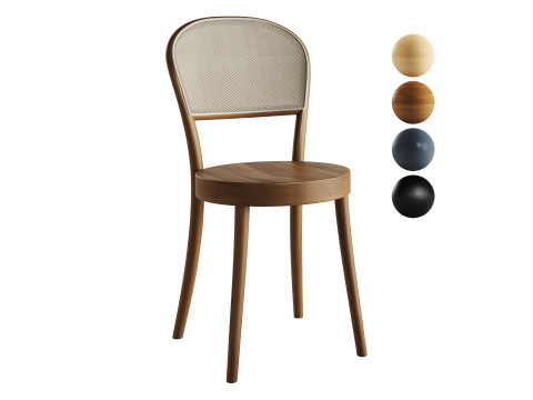 314 Chair with Netting Polo by TON 3Dモデル