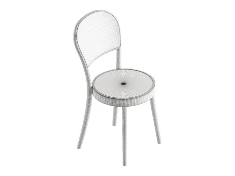 314 Chair with Netting Polo by TON 3D Model