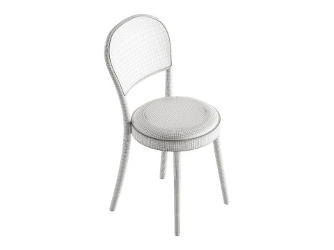 314 Chair with Netting Polo by TON 3D Model