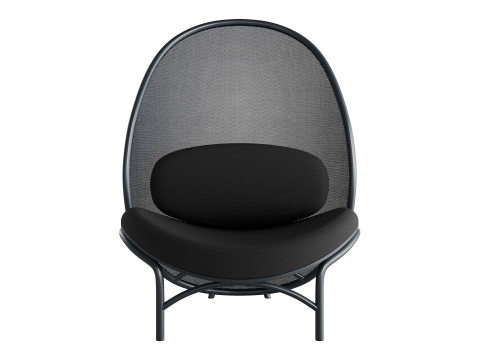 Chips Lounge Chair by TON 3Dモデル