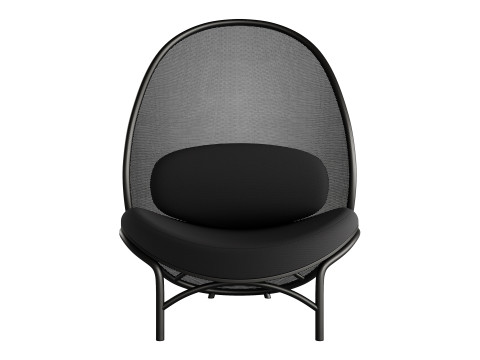 Chips Lounge Chair by TON 3Dモデル