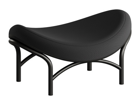 Chips Ottoman by TON 3D Model