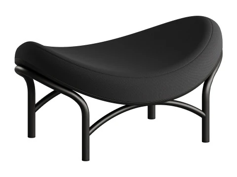 Chips Ottoman by TON 3D Model