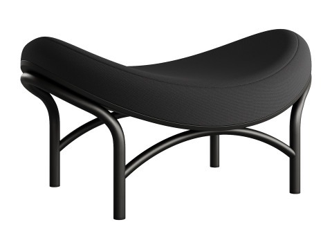 Chips Ottoman by TON 3D Model
