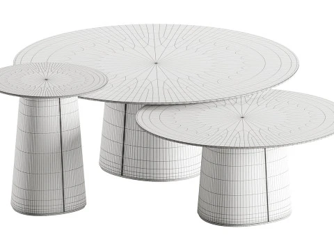 POV Coffee Table by TON 3D Model