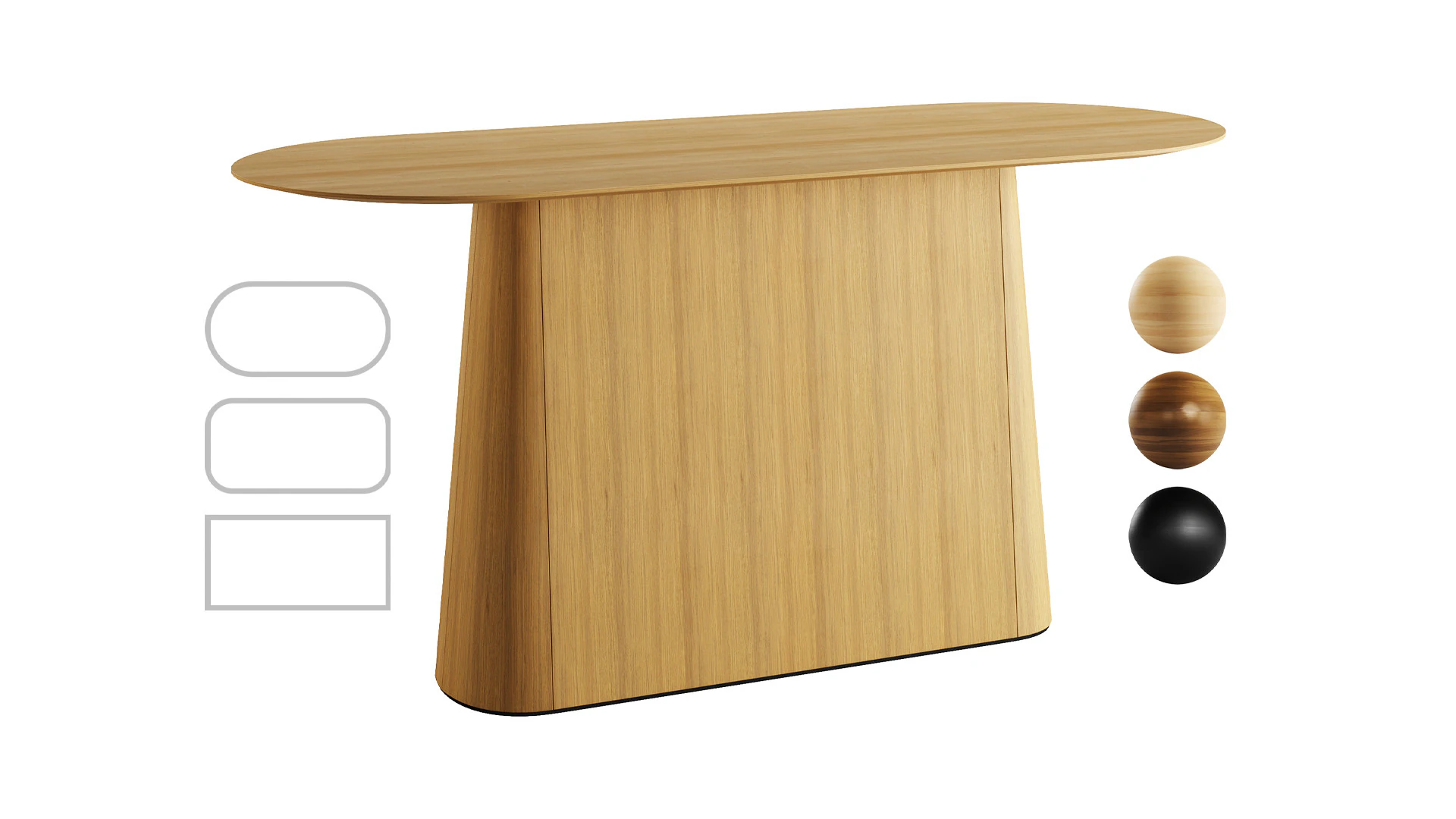 POV Table 468 by TON 3D Model .c4d .max .obj .3ds .fbx .stl .blend 