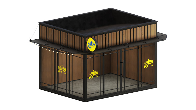 ANJAN Pavilion by Devran3D Model 3D .c4d .max .obj .3ds .fbx .stl .blend 