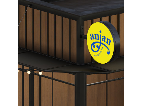 ANJAN Pavilion by Devran3D Model 3D