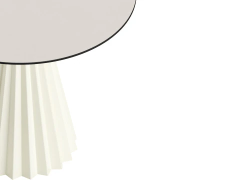 Mesa bistr&ocirc; Plisse H73 da MIDJ Modelo 3D