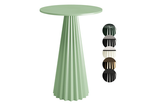 Plisse H103 Bistro Table by MIDJ 3Dモデル