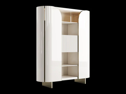 DUNA Cabinet by Capital Collection 3D Model