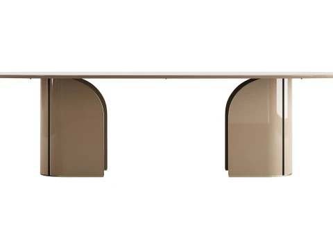 DUNA Dining Table by Capital Collection 3D Model