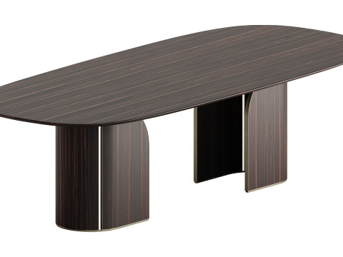 DUNA Dining Table by Capital Collection 3D Model