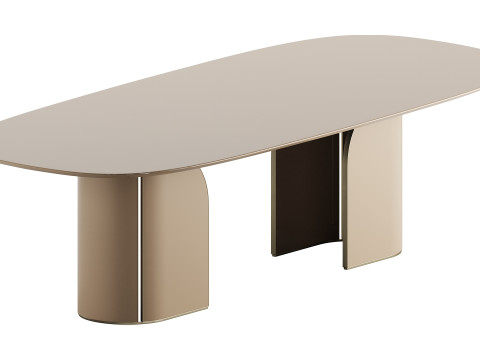 DUNA Dining Table by Capital Collection 3D Model