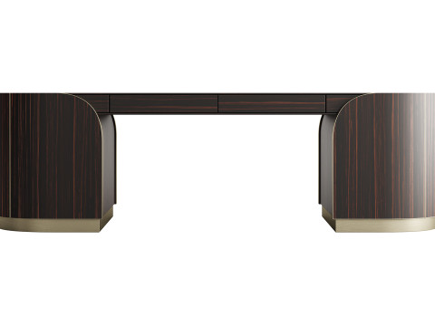 DUNA Plus Writing Desk by Capital Collection Modelo 3D