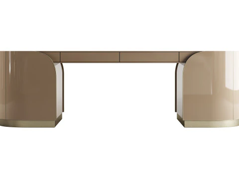 DUNA Plus Writing Desk by Capital Collection 3D Model