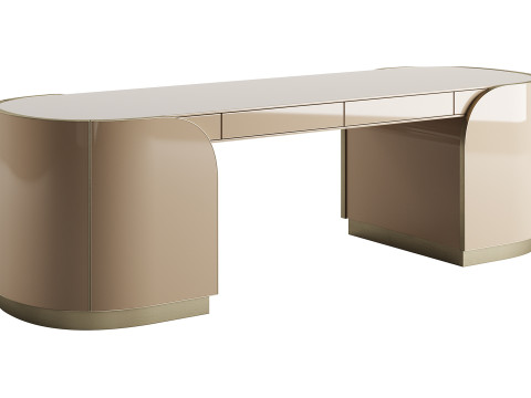 DUNA Plus Writing Desk by Capital Collection Modelo 3D