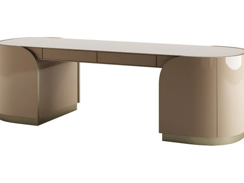 DUNA Plus Writing Desk by Capital Collection 3D Model