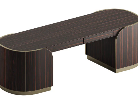 DUNA Plus Writing Desk by Capital Collection 3D Model
