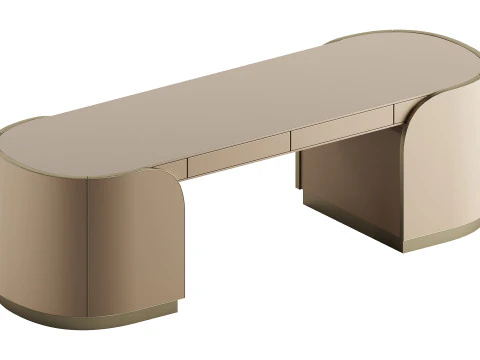 DUNA Plus Writing Desk by Capital Collection 3D Model