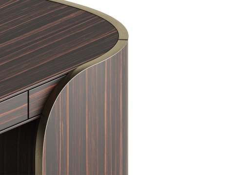 DUNA Plus Writing Desk by Capital Collection Modelo 3D
