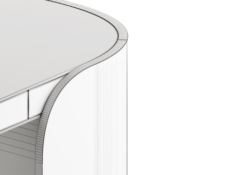 DUNA Plus Writing Desk by Capital Collection Modelo 3D
