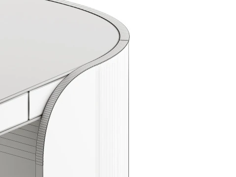 DUNA Plus Writing Desk by Capital Collection 3D Model