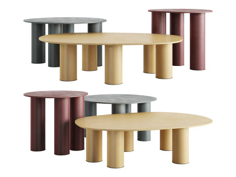 HYPPO Couchtische von S-CAB 3D Modell