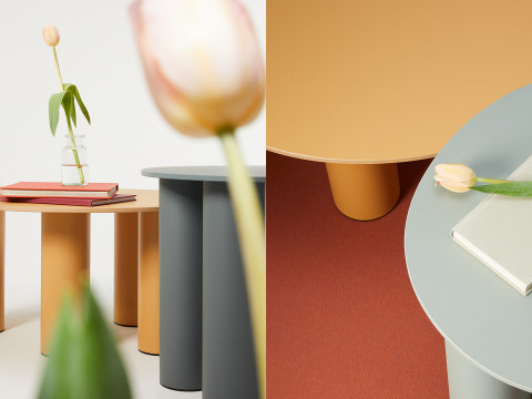 HYPPO Coffee Tables by S-CAB Modèle 3D