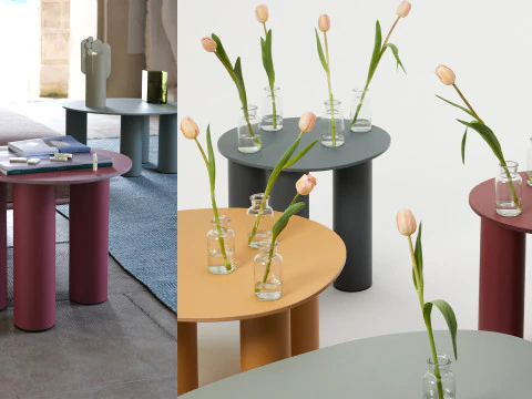 HYPPO Coffee Tables by S-CAB 3D Model
