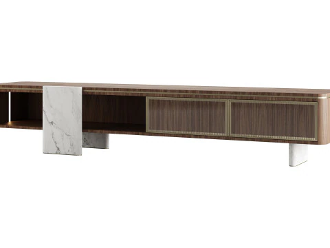 Aurelia TV Unit by Capital Collection 3D Model