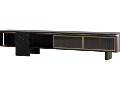 Aurelia TV Unit by Capital Collection 3D Model