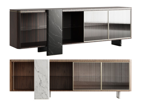 Aurelia Sideboard by Capital Collection 3D Model