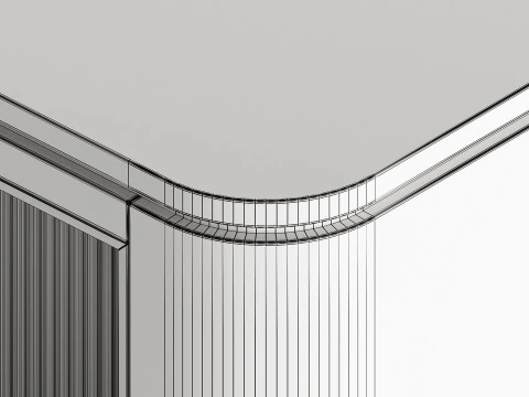 Aurelia Cabinet by Capital Collection 3D Model