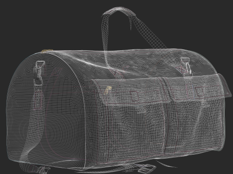 Travel Duffel Bag 3Dモデル