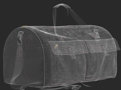 Travel Duffel Bag 3D Model