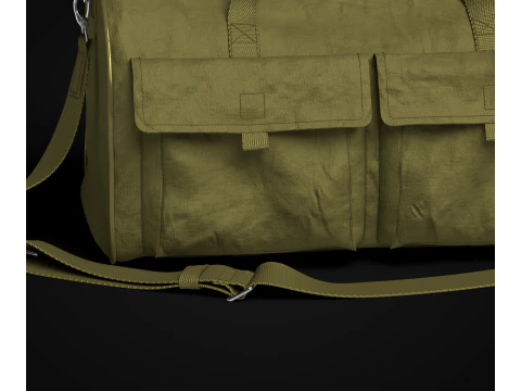 Travel Duffel Bag 3D Model